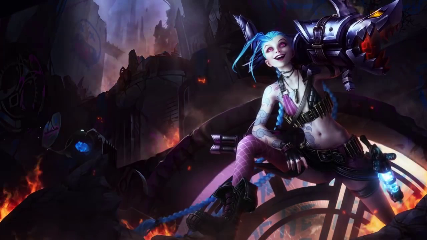 Jinx The Loose Cannon Animated Wallpaper Mylivewallpapers