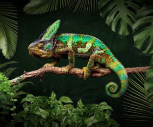 Chameleon live wallpaper