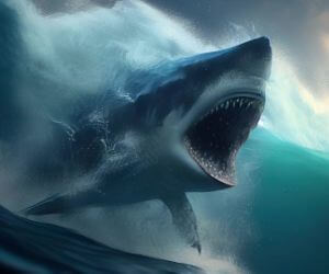 monster shark live wallpaper