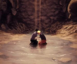 Brothers Naruto and Sasuke live wallpaper