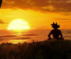 Dragon Ball Sunset Live Wallpaper - MyLiveWallpapers.com