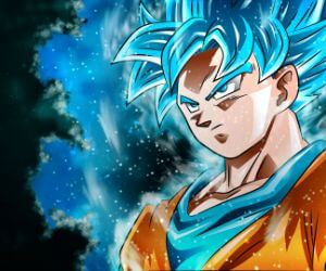 Goku Super Saiyan Blue live wallpaper
