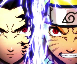Itachi and Naruto Face off live wallpaper