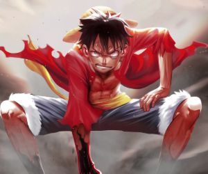 Smoke Luffy-One Piece Live Wallpaper - MyLiveWallpapers.com