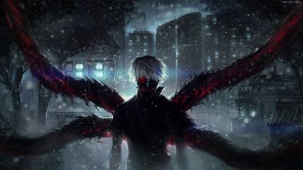 Tokyo Ghoul Snow Animated Wallpaper