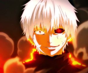 Ken Kaneki With White Hair Live Wallpaper