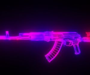 AK-47 Pink wallpaper created by