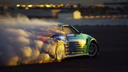 Surreal Drift Car Live Wallpaper for Your Home Screen - free download