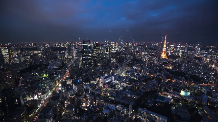 Tokyo Day & Night Animated Wallpaper 