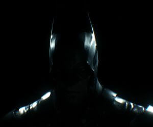 Batman Overlooking Gotham City Arkham Knight Live Wallpaper - MoeWalls