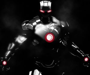 Iron Man Black Suit Live Wallpaper 