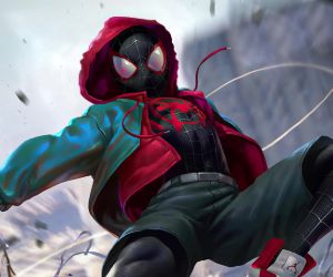 Spider Man-Miles Morales Live Wallpaper 