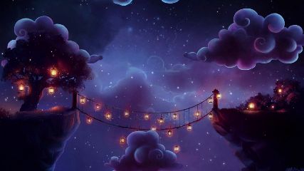 Night Clouds Animated Wallpaper - MyLiveWallpapers.com
