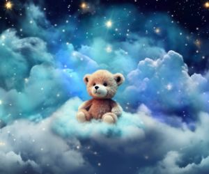 teddy bear in the clouds live wallpaper