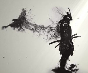 Black And White Samurai Wallpapers  Wallpaper Cave