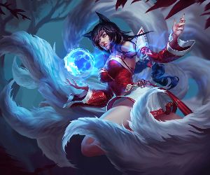 Ahri Hood League Of Legends Live Wallpaper - MoeWalls