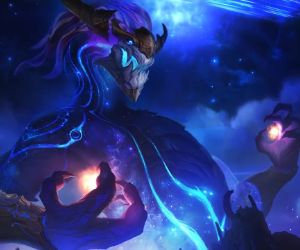 Aurelion Sol from League of Legends live wallpaper