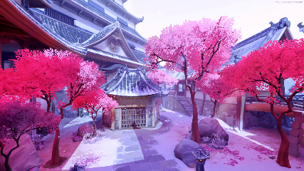 Cherry Blossom Animated Wallpaper 