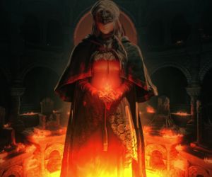 Fire Keeper from Dark Souls 3 live wallpaper