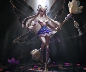 Lux from league of legends live wallpaper