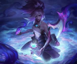 Spirit Blossom Akali from League of Legends live wallpaper