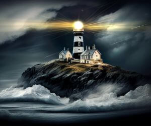 lighthouse waves live wallpaper
