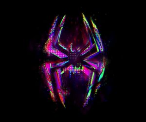 Across Spider Verse Logo live wallpaper