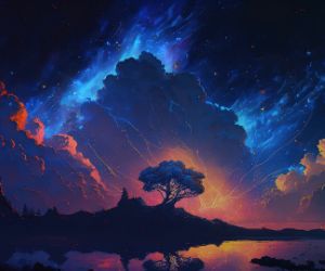 Color changing sky live wallpaper