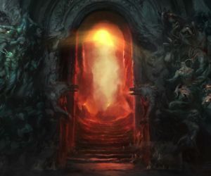Gates of Hell from Diablo live wallpaper