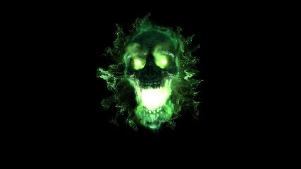Green Skull Logo Wallpapers Background Wallpapers And Backgrounds Mobile  Screen Toxic Profile Picture Background Image And Wallpaper for Free  Download