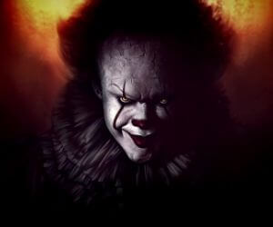 Scary Pennywise live wallpaper