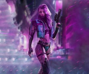 Cyberpunk 2077 Animated Wallpaper