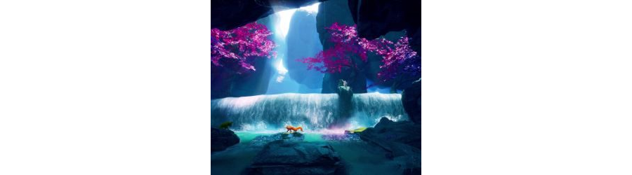 Waterfall Fox Live Wallpaper