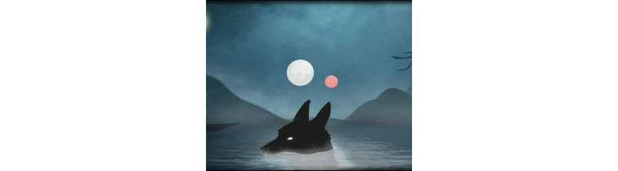 MOBILE-Black Wolf River Live Mobile Wallpaper